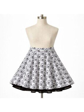 Her Universe Star Wars Stormtrooper Skater Skirt XL Disneybound Goth Geek Chic